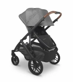 UPPAbaby Vista V2 Single-to-Double Stroller - Greyson (Charcoal Melange/Carbon/Saddle Leather) 12 UPPAbaby Vista V2 Single-to-Double Stroller - Greyson (Charcoal Melange/Carbon/Saddle Leather) -Babyzen || Baby Jogger Shop uppababy vista v2 single to double stroller greyson charcoal melange carbon saddle leather 44