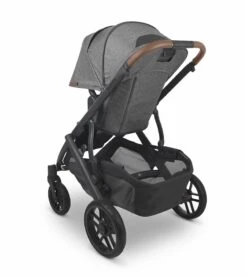 UPPAbaby Vista V2 Single-to-Double Stroller - Greyson (Charcoal Melange/Carbon/Saddle Leather) 14 UPPAbaby Vista V2 Single-to-Double Stroller - Greyson (Charcoal Melange/Carbon/Saddle Leather) -Babyzen || Baby Jogger Shop uppababy vista v2 single to double stroller greyson charcoal melange carbon saddle leather 46