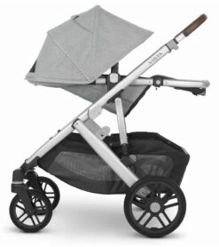 UPPAbaby Vista V2 Single-to-Double Stroller - Stella (Brushed Grey Melange) 15 UPPAbaby Vista V2 Single-to-Double Stroller - Stella (Brushed Grey Melange) -Babyzen || Baby Jogger Shop uppababy vista v2 single to double stroller stella brushed grey melange 42