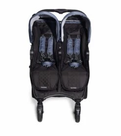 Valco Baby Slim Twin Side By Side Double Stroller - Glacier -Babyzen || Baby Jogger Shop valco baby slim twin side by side double stroller glacier 21