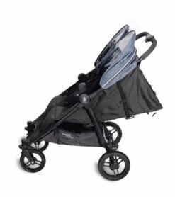 Valco Baby Slim Twin Side By Side Double Stroller - Glacier -Babyzen || Baby Jogger Shop valco baby slim twin side by side double stroller glacier 23