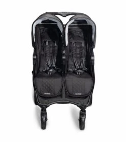 Valco Baby Slim Twin Side By Side Double Stroller - Licorice -Babyzen || Baby Jogger Shop valco baby slim twin side by side double stroller licorice 38