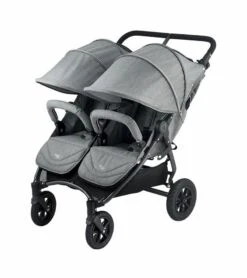 Valco Neo Twin Tailormade Double Stroller - Grey Marle