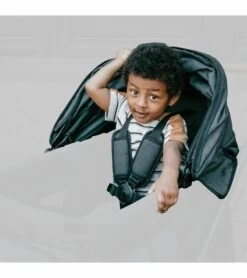 Wonderfold M1 (1 Seater) Stroller Wagon - Volcanic Black -Babyzen || Baby Jogger Shop wonderfold m1 1 seater stroller wagon volcanic black 74